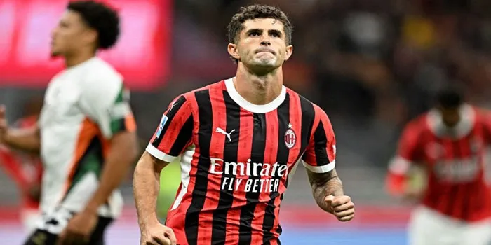 Christian Pulisic Menjadi Man Of The Match Pada Pertandingan AC Milan vs Venezia