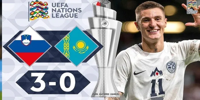 UEFA Nations League – Slovenia Berhasil Menang Telak Atas Kazakhstan